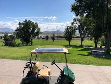 ENERVOLT Solar Golf Cart Kit Universal 200 watt 200w 48v Solar Panel Battery Charger Kit for Golf Cart - Charge While Driving, Save Electricity Bill for Lead Acid Golf carts